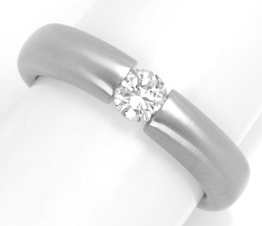 Foto 2 - Brillant-Diamant-Spann Ring 0,30ct River 18K, S4198