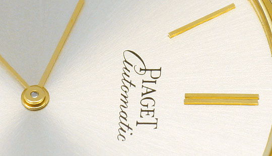Foto 3 - Welt Flachste Automatik Piaget Herren Uhr 18K Gelb Gold, U2168
